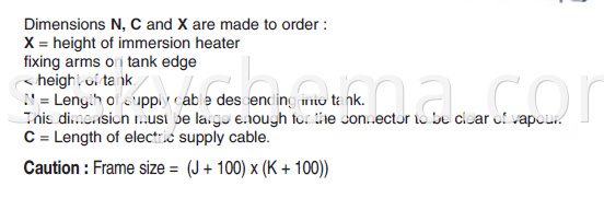 FLUORATED IMMERSION HEATERS 2